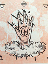 Load image into Gallery viewer, Protective Sigil Magic Art, Talisman Art print, Sigil Writing for Protection from Evil Person, Sigil design, Talisman