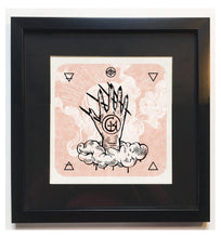 Load image into Gallery viewer, Protective Sigil Magic Art, Talisman Art print, Sigil Writing for Protection from Evil Person, Sigil design, Talisman
