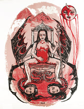 Load image into Gallery viewer, Lilith, Screenprint 13.7"x17.7"