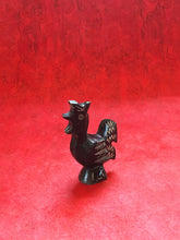 Load image into Gallery viewer, Rooster Figurine, Handmade Basalt