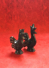 Load image into Gallery viewer, Rooster Figurine, Handmade Basalt