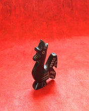 Load image into Gallery viewer, Rooster Figurine, Handmade Basalt