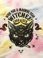 Load image into Gallery viewer, Heat transfer vinly sticker, Rebel Black Cat, Black glitter / Black flex soft vinyl