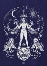 Load image into Gallery viewer, Inanna Print, Ishtar, Queen of the Night, 23x32,5 cm