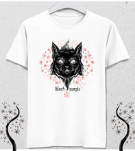 Load image into Gallery viewer, Black Cat Tshirt
