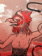 Load image into Gallery viewer, Abraxas, Gnostic God, Screenprint 19.5"x22.4",  1 Left!