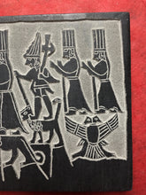 Load image into Gallery viewer, Hittite Painted Relief Sculpture Mesopotamian Pantheon, Sumerian gift