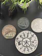 Load image into Gallery viewer, Babylonian - Hittite Gods on Stone Disc, Sumerian gift