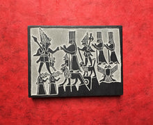 Load image into Gallery viewer, Hittite Painted Relief Sculpture Mesopotamian Pantheon, Sumerian gift