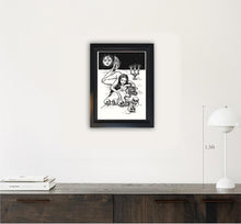 Load image into Gallery viewer, Kali print, Witch art, Art print,  Fine art print, 21x29,7 cm