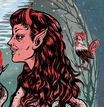 Load image into Gallery viewer, Witches from R'lyeh, Lovecraft Ladies 11.4"x16.5"