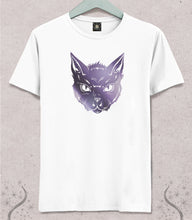 Load image into Gallery viewer, Lilac Metallic Cat T-shirt