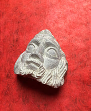 Load image into Gallery viewer, Zeus Statue, Hand made stone sculpture, Greek Gods Statue, Raw Serpentine Stone