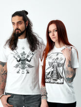 Load image into Gallery viewer, New! Ishtar T-shirt, Extraterrestrial White & Grey