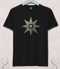 Load image into Gallery viewer, Star of Ishtar T-shirt, Gold & Silver versions