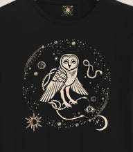 Load image into Gallery viewer, Owl, Sun and Moon Tee Ivory