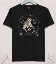 Load image into Gallery viewer, Owl, Sun and Moon Tee Ivory