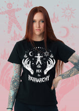 Load image into Gallery viewer, Hex the Patriarchy Tee Black