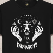 Load image into Gallery viewer, Hex the Patriarchy Tee Black