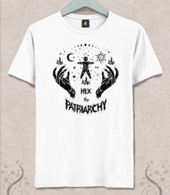 Load image into Gallery viewer, Hex the Patriarchy Tee White