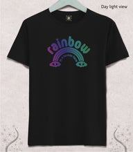 Load image into Gallery viewer, Rainbow pride t-shirt / Reflective !