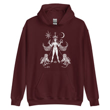 Load image into Gallery viewer, Inanna - Ishtar Black Unisex Hoodie