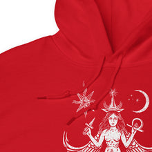Load image into Gallery viewer, Inanna - Ishtar Black Unisex Hoodie