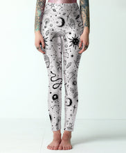 Load image into Gallery viewer, Yoga High Waisted Leggings White