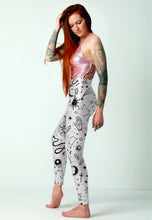 Load image into Gallery viewer, Yoga High Waisted Leggings White