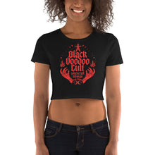 Load image into Gallery viewer, Black Voodoo Cult, Women’s Crop Tee