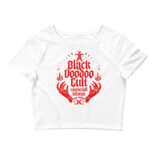 Load image into Gallery viewer, Black Voodoo Cult, Women’s Crop Tee