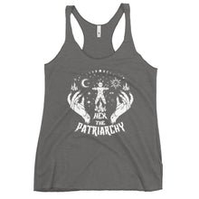 Load image into Gallery viewer, Hex the Patriarchy Women's Racerback Tank