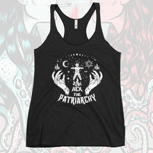 Load image into Gallery viewer, Hex the Patriarchy Women's Racerback Tank
