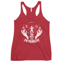Load image into Gallery viewer, Hex the Patriarchy Women's Racerback Tank
