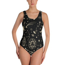 Load image into Gallery viewer, Witchy - Zodiac Pattern One-Piece Swimsuit
