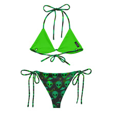 Load image into Gallery viewer, Alien, All-over print string bikini
