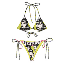 Load image into Gallery viewer, Gemini All-over print string bikini
