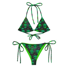 Load image into Gallery viewer, Alien, All-over print string bikini
