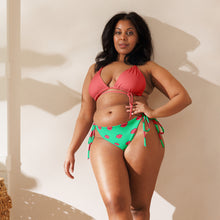 Load image into Gallery viewer, All-over print recycled string bikini
