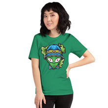 Load image into Gallery viewer, Alien is Smoking Unisex t-shirt
