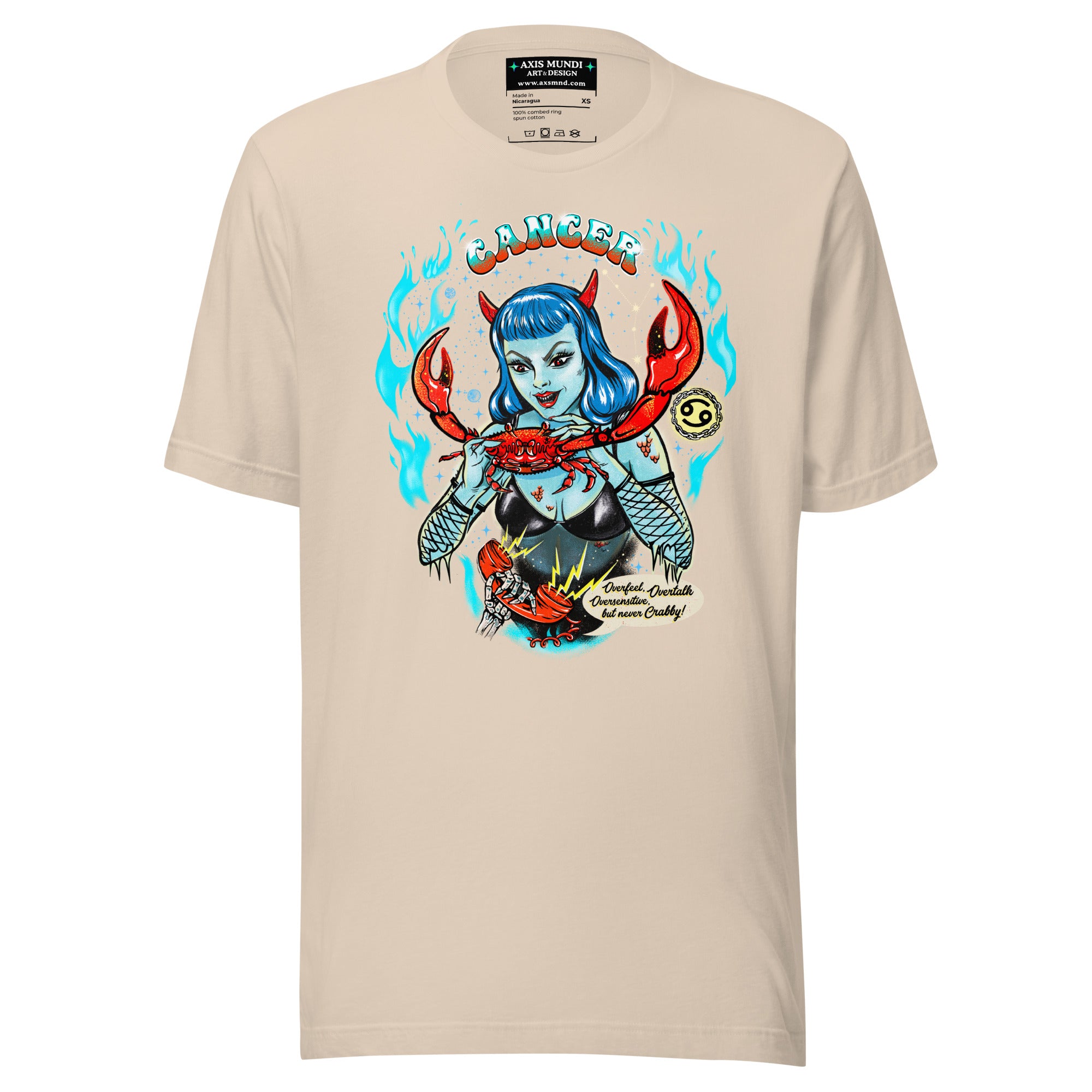 Cancer Zodiac t-shirt, Crabs! – Axis Mundi Design