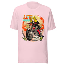 Load image into Gallery viewer, Leo Motorcycle Pinup T-shirt - NEW!
