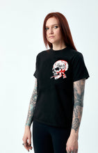 Load image into Gallery viewer, Smoking Skull T-shirt, Biker T-shirt
