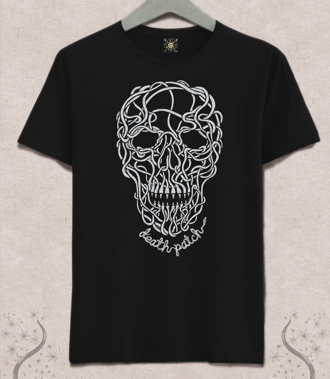 Synth Skull Tee, Death Patch!
