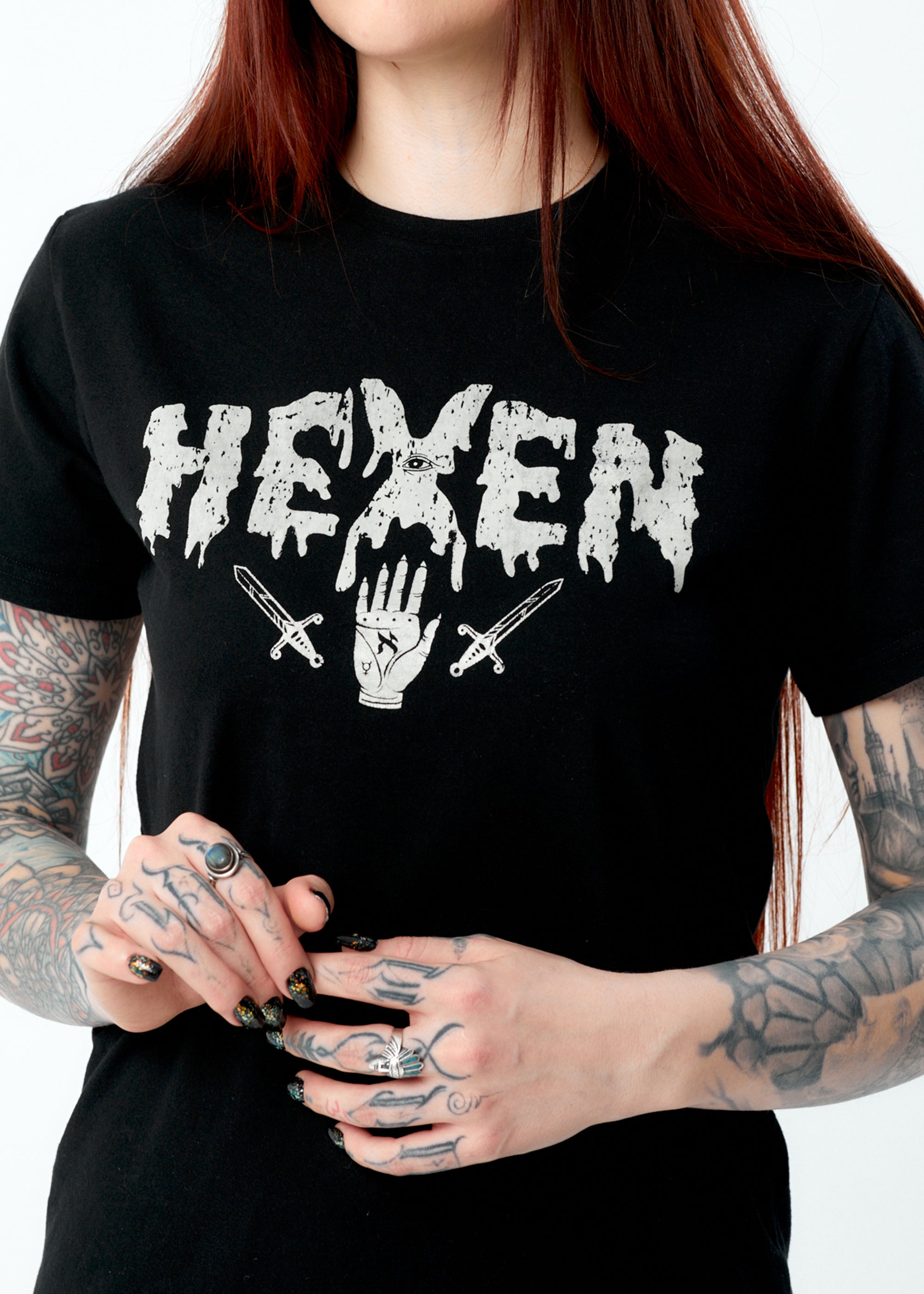 Hexen Tee Black – Axis Mundi Design