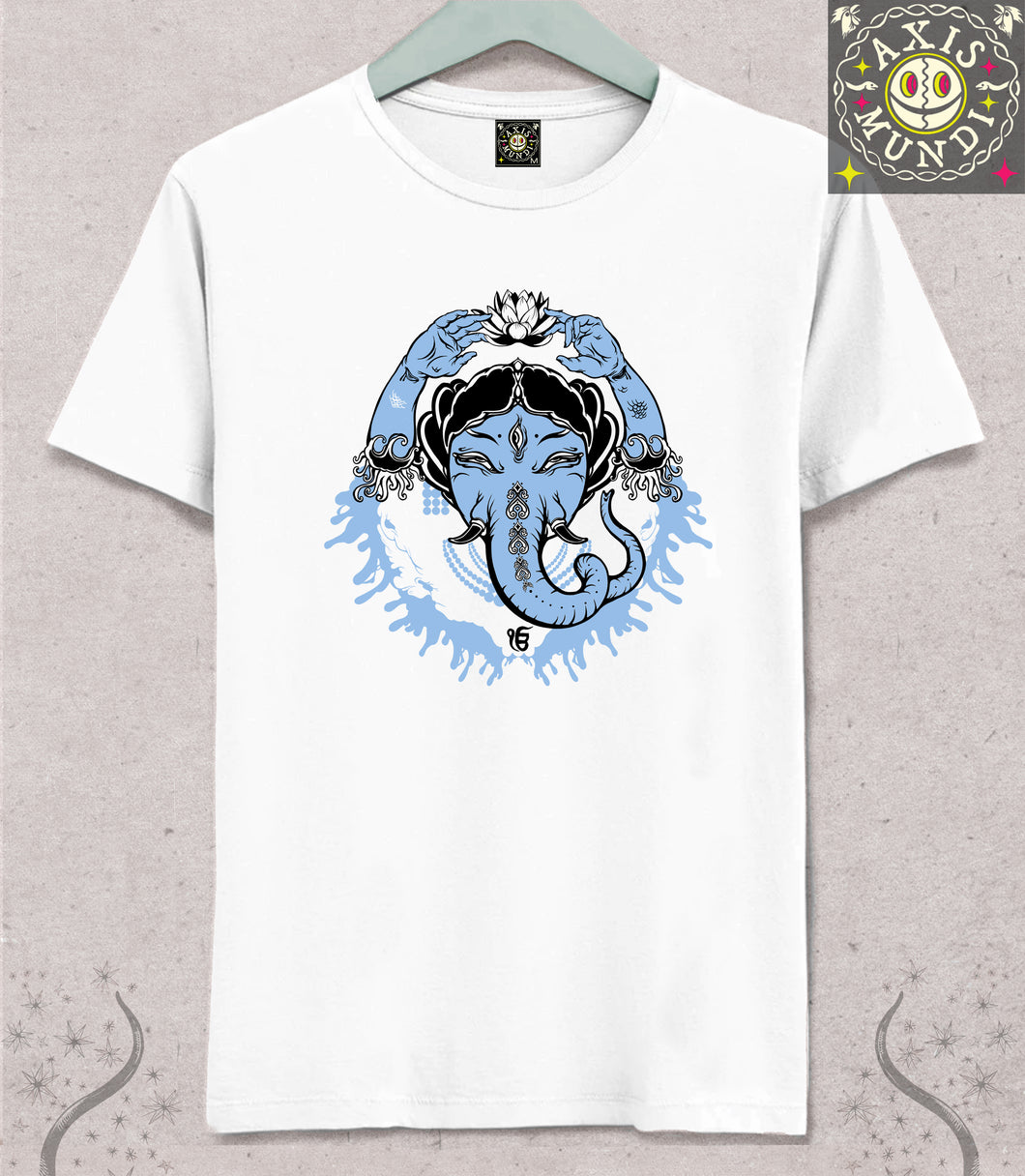 Ganesha T-shirt Blue