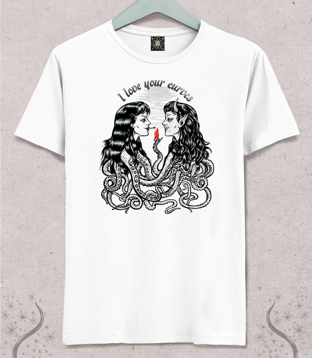 I love your curves t-shirt, Love is Love t-shirt, Lovecraft inspiration, Lovecraft Tee