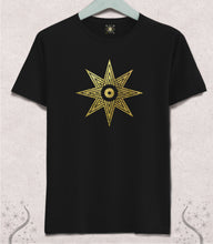 Load image into Gallery viewer, Star of Ishtar T-shirt, Gold &amp; Silver versions
