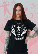 Load image into Gallery viewer, Hex the Patriarchy Tee Black
