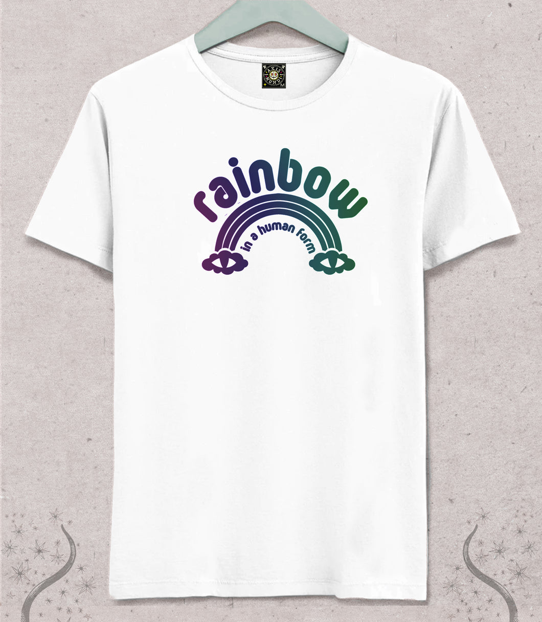 Rainbow pride t-shirt / Reflective !